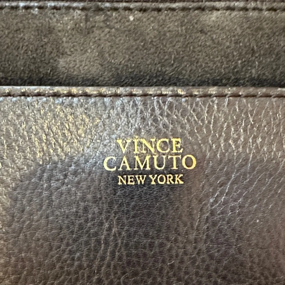 Vince Camuto Black Leather Crossbody Bag - Picture 2 of 9